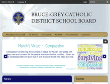 Tablet Screenshot of bgcdsb.org